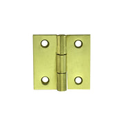 Cerniere quadre 100 x 100 mm. - zincate giallo - 1 pz.