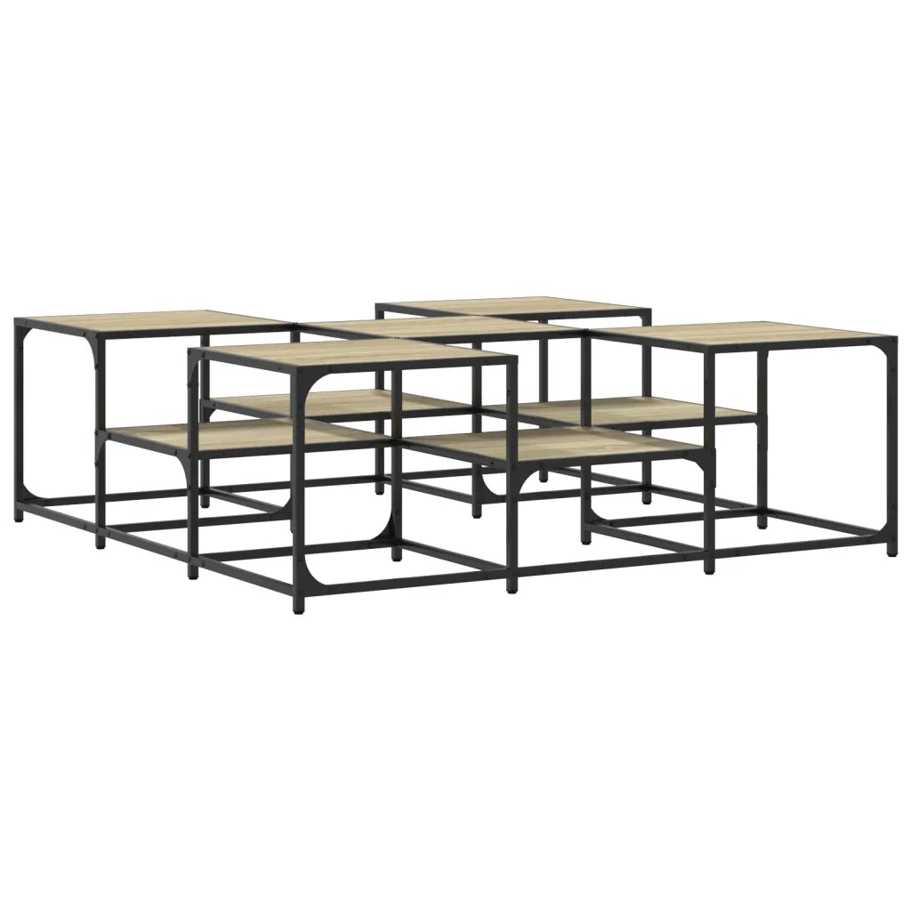 Tavolino salotto | Tavolino da caff¨¨ | Tavolino da Soggiorno Rovere Sonoma 121x121x40 cm Legno Multistrato
