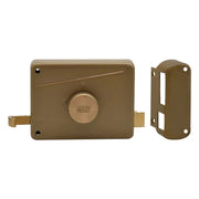 SERRATURA PORTONCINO DA APPLICARE '330/B' E50 DX - scat. mm 100x85  - WALLY