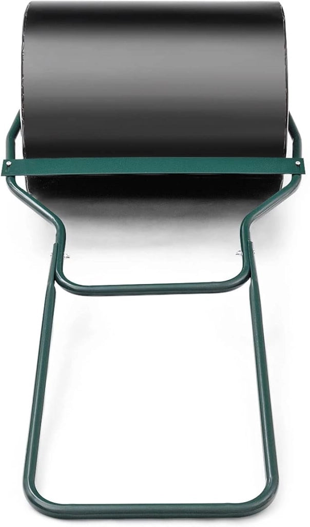 Rullo da Giardino, Rullo per Prato con Manico a Forma di U e Tappo Rimovibile, Rullo Riempibile con Acqua e Sabbia,Larghezza 50 cm, Diametro: 40 cm, Volume Vano 60 L