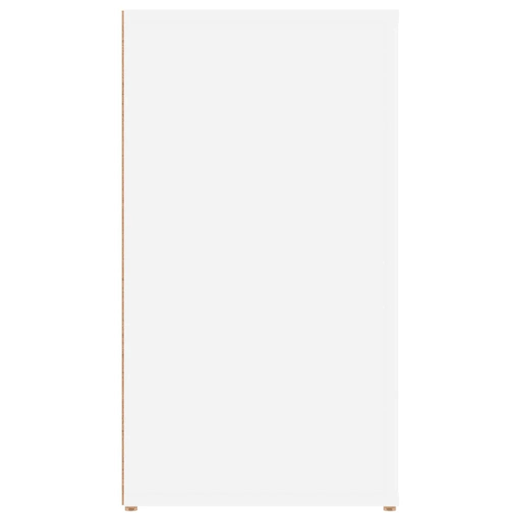Buffet credenza cassettiera mobiletto mobile contenitore organizer per cucina soggiorno salotto 100 x 33 x 59,5 cm legno ingegnerizzato bianco 02_0030152