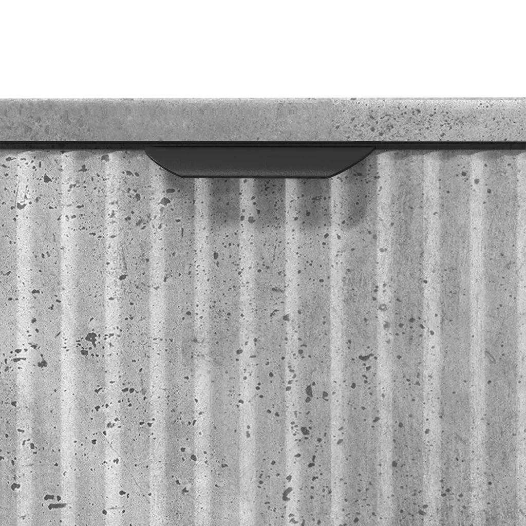 Armadio per Lavabo da Bagno Grigio cemento 60,5 x 33,5 x 61 cm 883417