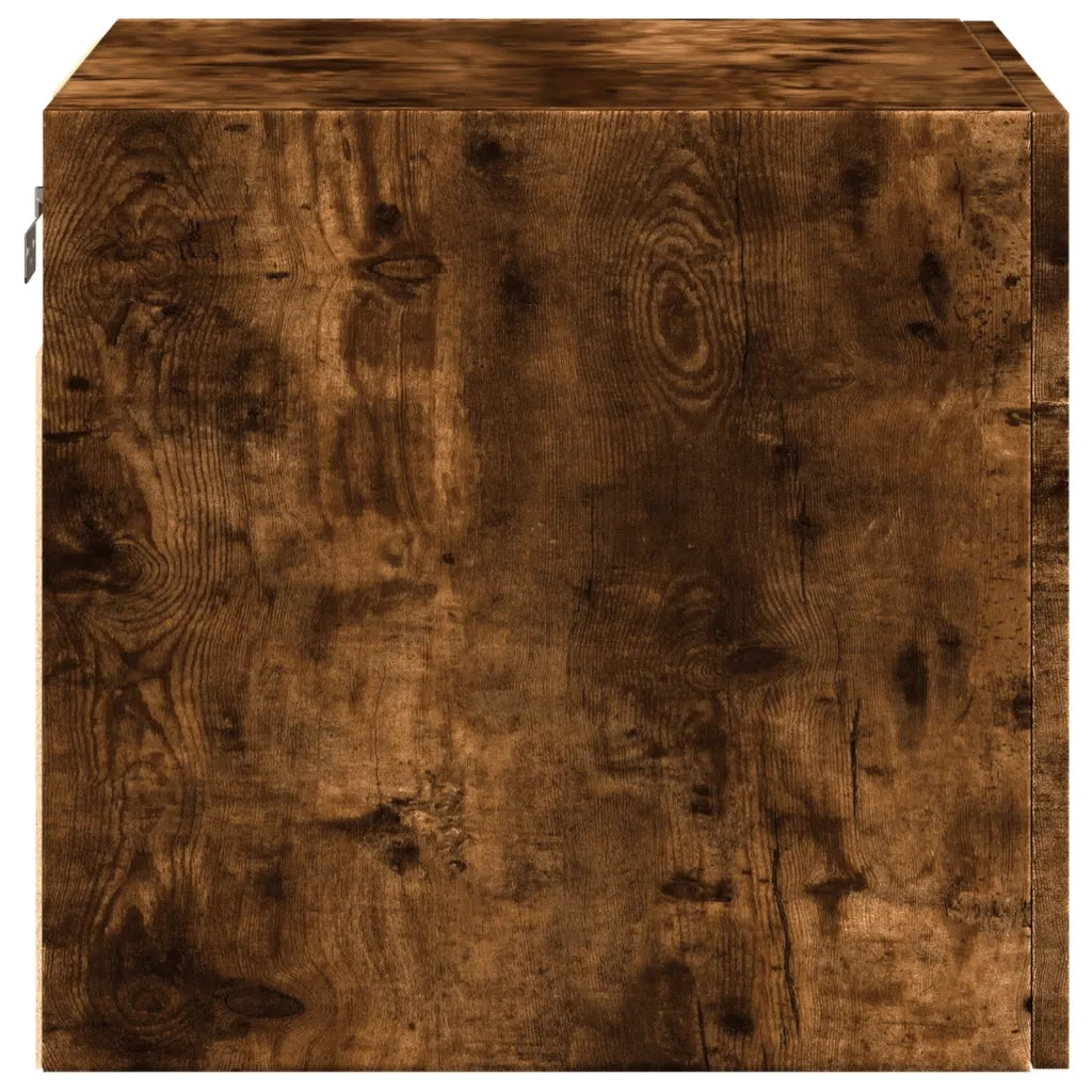 Mobile a Parete Rovere Fumo 50x42,5x40 cm in Legno Multistrato 846114