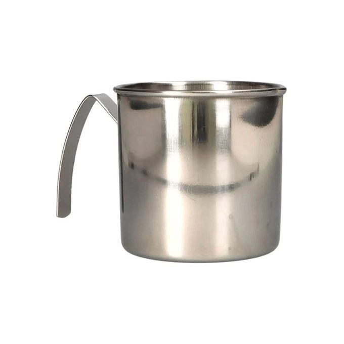Bricco Cilindrico in acciaio inox Cm 8