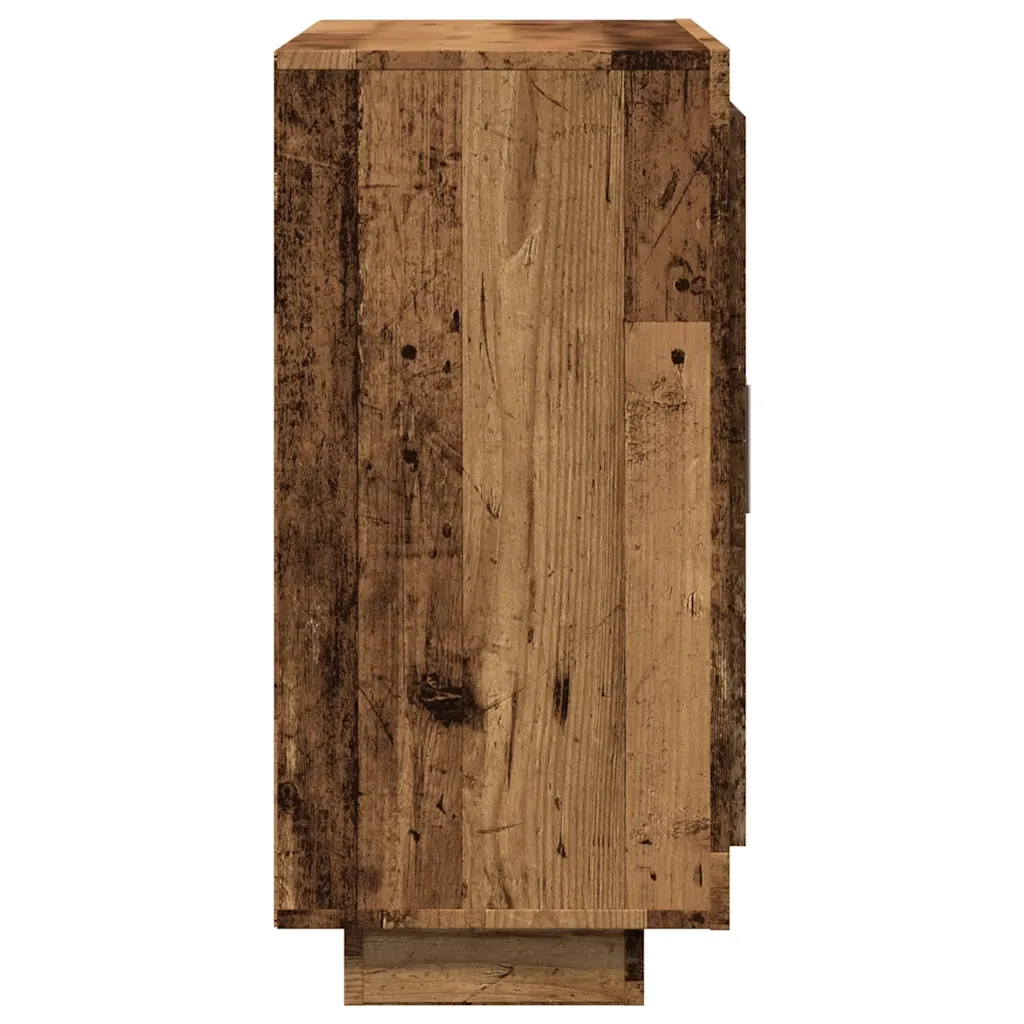 Credenza Legno Antico 92x35x75 cm in Legno Multistrato