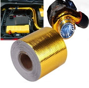 Telaio isolante termoresistente - Nastro isolante - Nastro decorativo - Nastro di scarico - Foglio di alluminio - 5 cm x 10 m - Nastro termoresistente