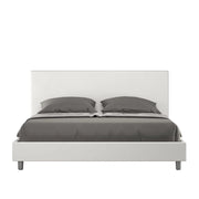 Letto Matrimoniale 160x190 cm Senza Rete Naspy Bianco