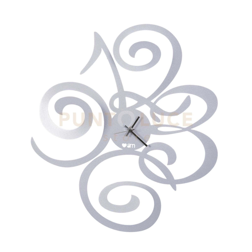 Orologio da parete Love Filomena Alluminio