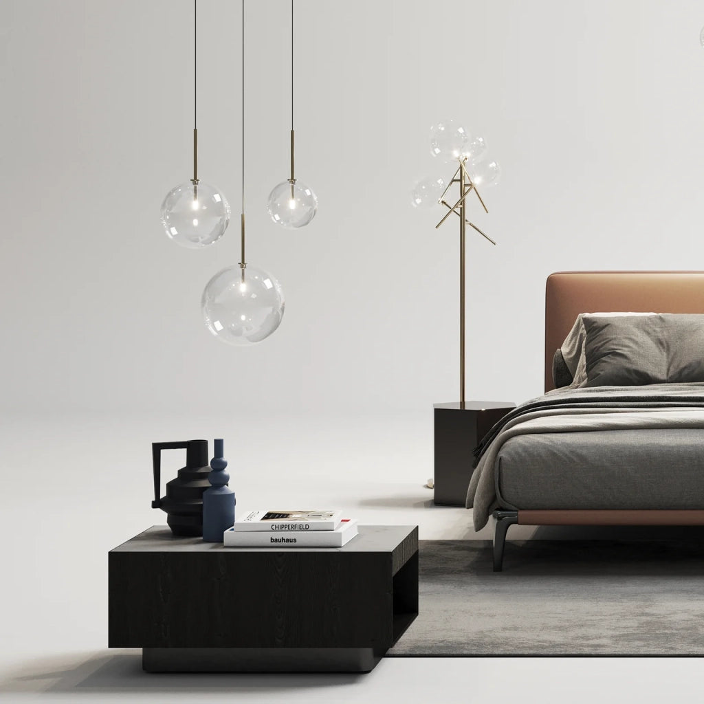 Lampada A Sospensione Equinoxe 1 Luce G4 Cromo