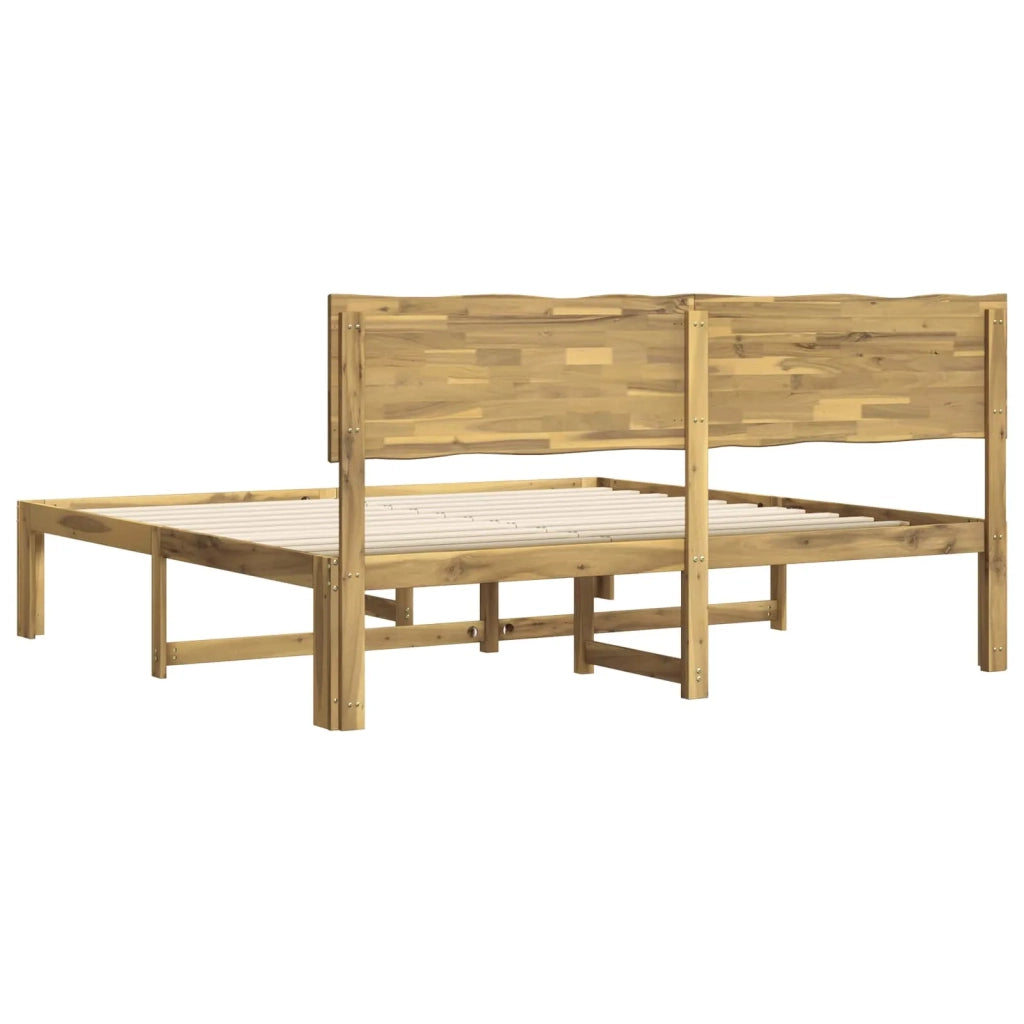 Letto matrimoniale con testiera ROSTOCK Bianco 180 x 200 cm 3405424
