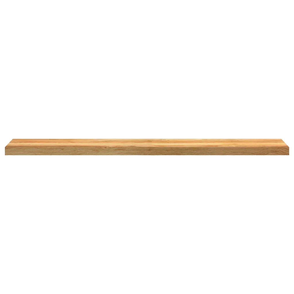 Davanzali 2 pz Marrone Chiaro 140x20x2cm Legno Massello Rovere 4009139
