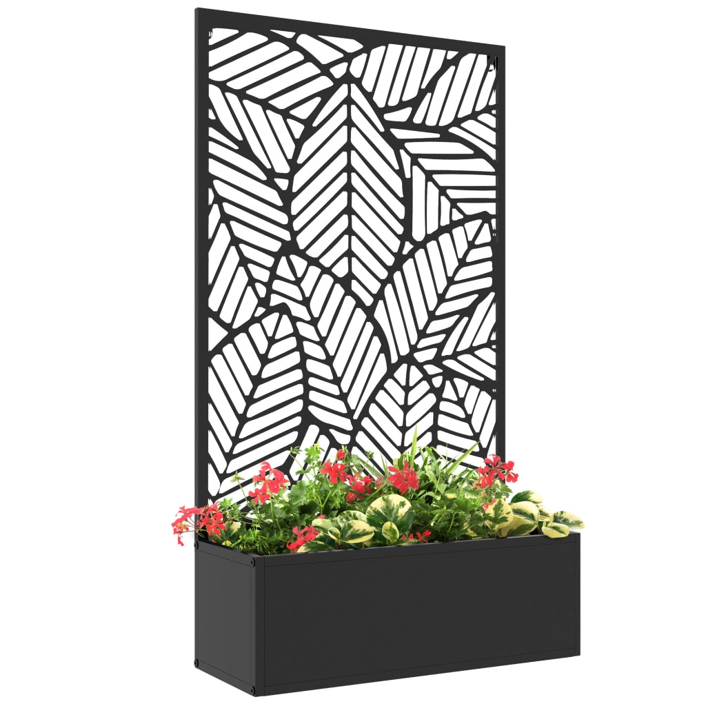 Fioriera con graticcio per piante rampicanti ¨C zephmum ¨C 61x23x113 cm
