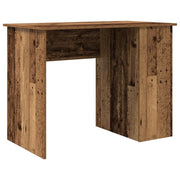 Scrivania | Tavolo da Ufficio Legno Antico 100x55x75 cm in Legno Multistrato