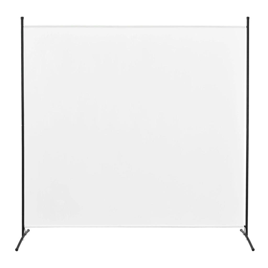 Pannello Divisorio Tarazona Separè per Privacy Separazione Ambienti 176x175 cm Bianco [en.casa]