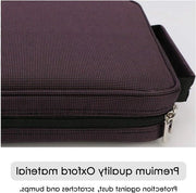 Ottima Capacità Portapenne Oxford - 120 Pennarelli Standard - Blu