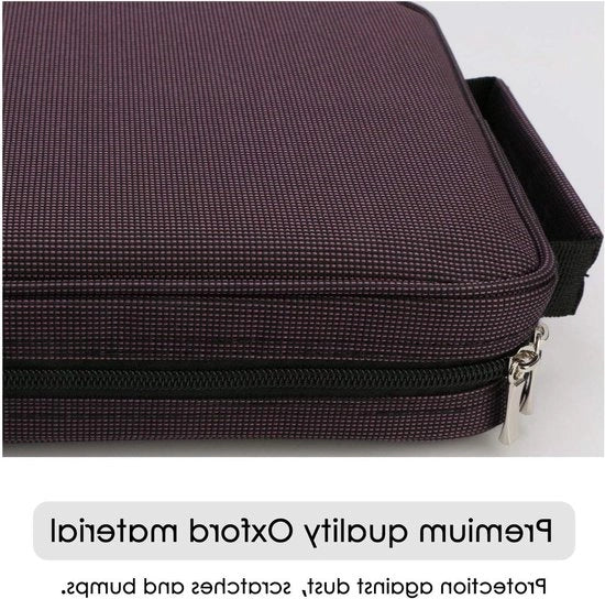 Ottima Capacità Portapenne Oxford - 120 Pennarelli Standard - Blu