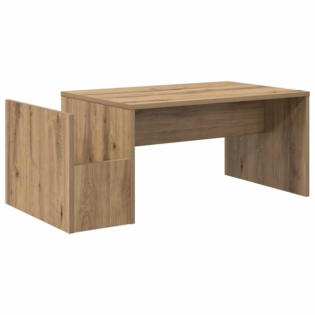 Tavolino da salotto Rovere artigianale 90 x 45 x 35 cm 8000179
