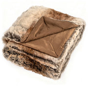 Coperta in pelliccia sintetica morbida e soffice pelliccia sintetica di procione, Coperta plaid di lusso spesso caldo per letto-Coperta