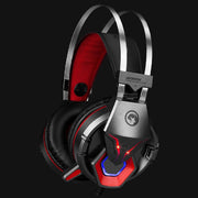 Trade Shop - Cuffie Cuffia Stereo Gaming Marvo Hg8914 Scorpion Usb Auricolare Con Microfono Pc -