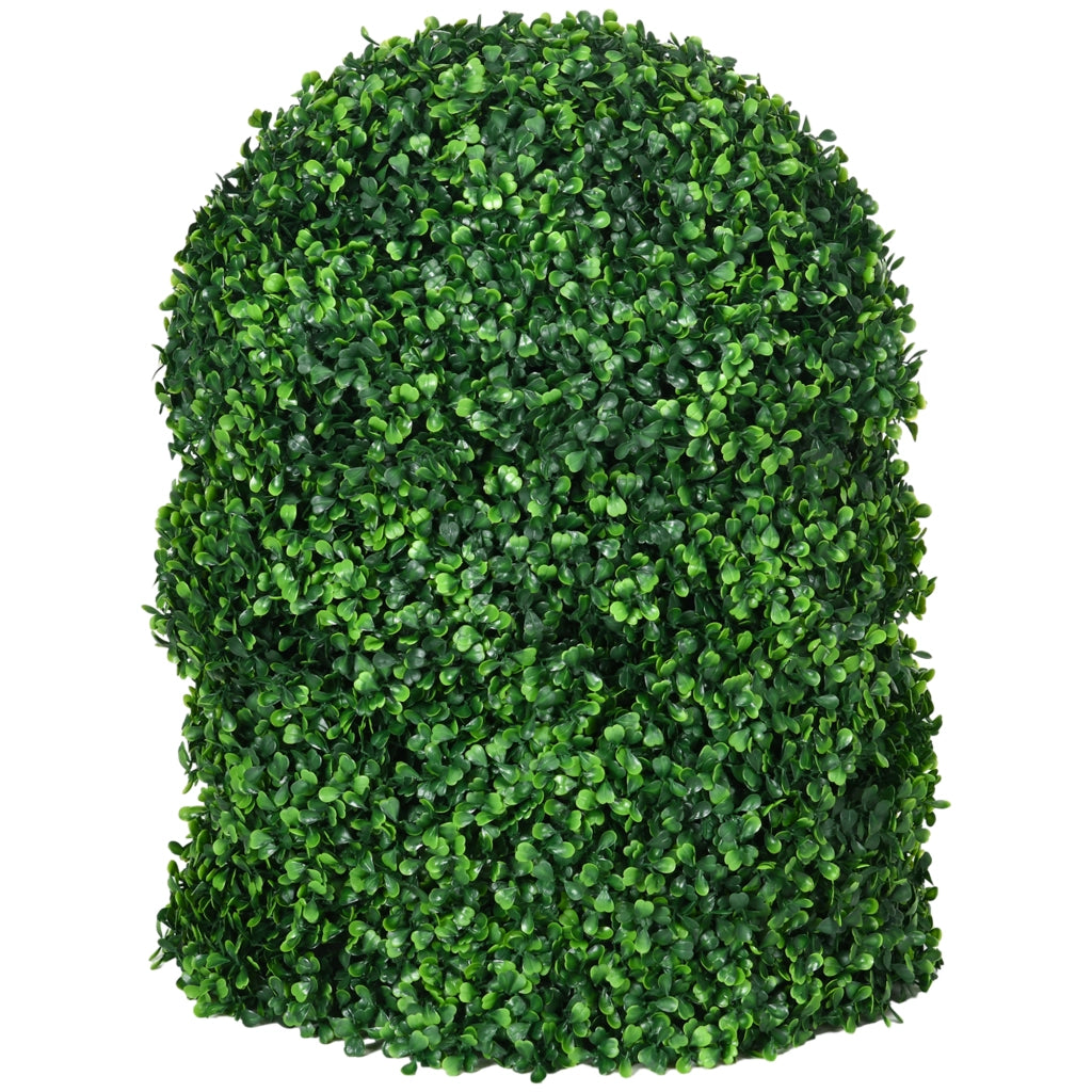 Set di 2 Piante Finte Sfera di Bosso ?40cm, Decorazione per Interno ed Esterno, Verde