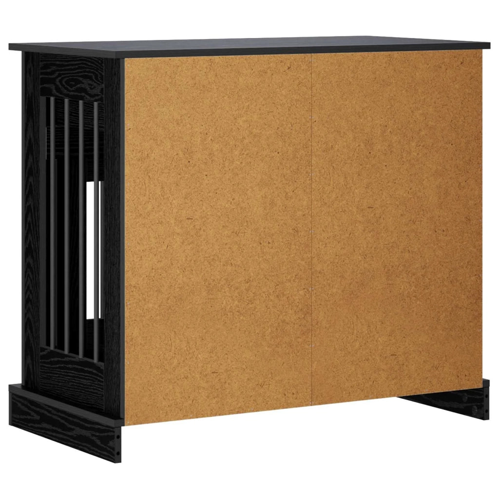 Mobile da cassa per cani Rovere Nero 90 x 47,5 x 80 cm 8014773