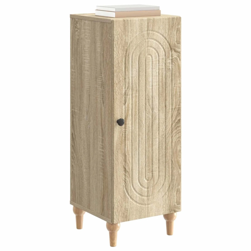Credenza Rovere Sonoma 33 x 34,5 x 90 cm Legno ingegnerizzato