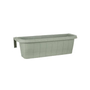 Fioriera Rondine Paglia 60 cm di Bama balcone con agganci regolabili vari colori SALVIA