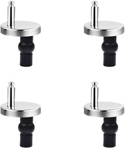 Accessori di sostegno per toilette 4 set, parti di ricambio stabili per toilette, accessori per parti di ricambio del coperchio del water, sospensioni per toilette per la maggior parte delle toilette standard