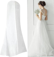 Zak per abiti da sposa trasparente 180 cm impermeabile e respiroso - chiusura a righello - protezione per giacche e mantelli