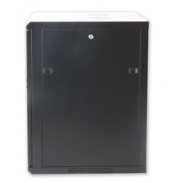 Armadio Rack 19'' a muro 15 unità sezione unica prof. 600mm Nero