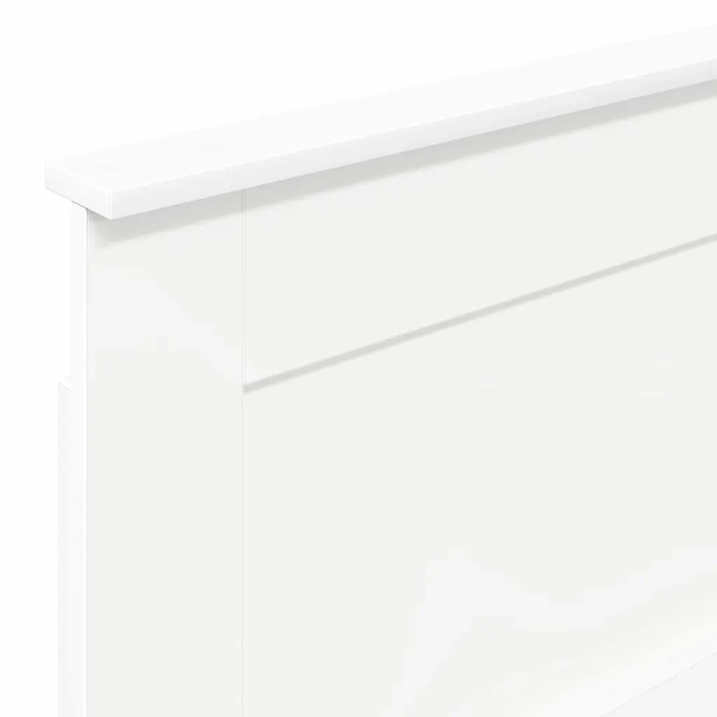 Testiera-Testata-Testiera Decorativa Bianco 75 cm Legno multistrato 637671
