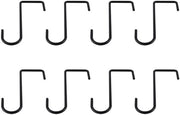 Set di 8 Haken per Giardino - 15 cm - Haken per Siepe - Haken per Recinzione - Per Vasi di Fiori/Lanterne - Nidi per Uccelli - in Acciaio di Carbone