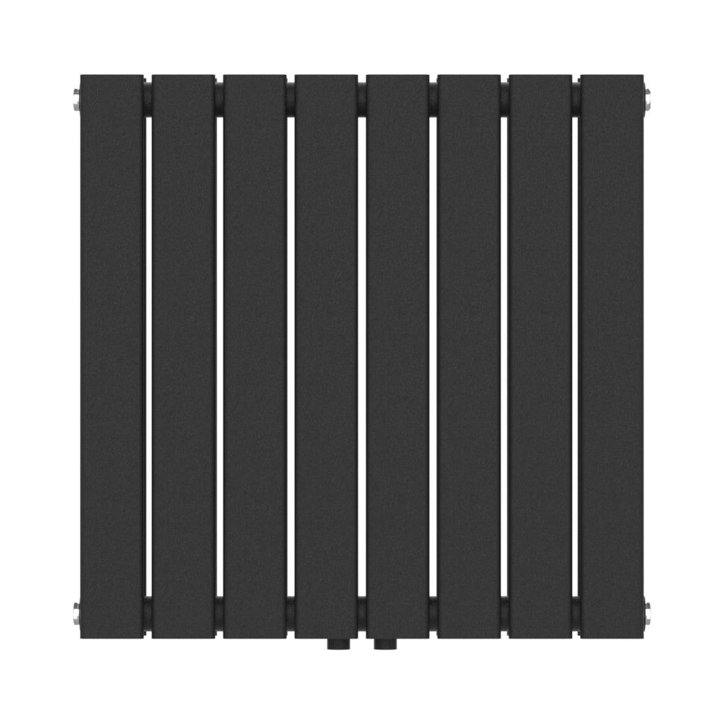 Radiatore a doppio pannello 809 watt acciaio 60 x 60 cm nero 03_0010486