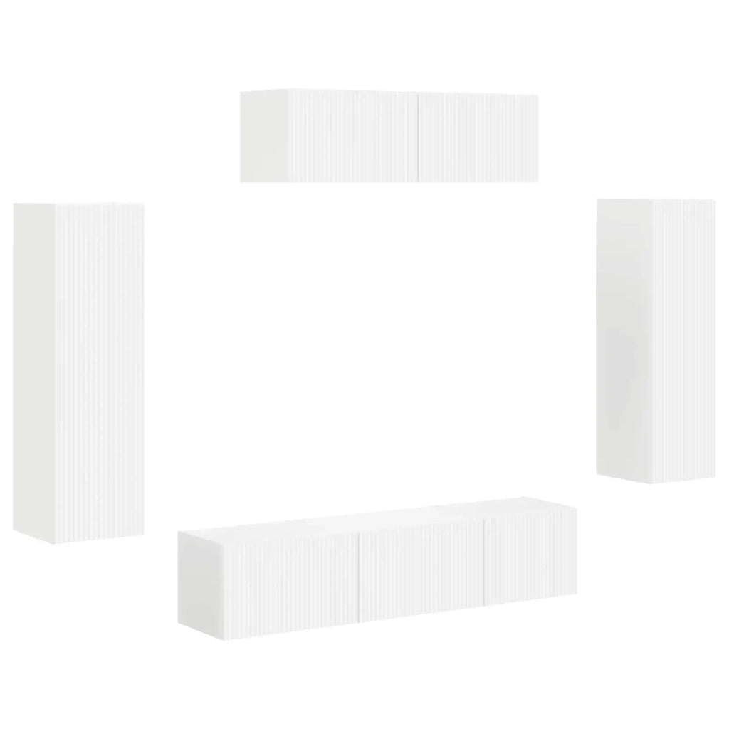 Mobile TV 5 pcs Bianco