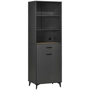 Credenza ¨C zephmum ¨C grigio effetto quercia design industriale
