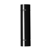 TUBO PER STUFA H  50 CM D 12 CM NERO OPACO- 12,0 pz