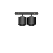 Faretto Ego Spot Big 2 Luci Led Integrato Nero 20W Ip20