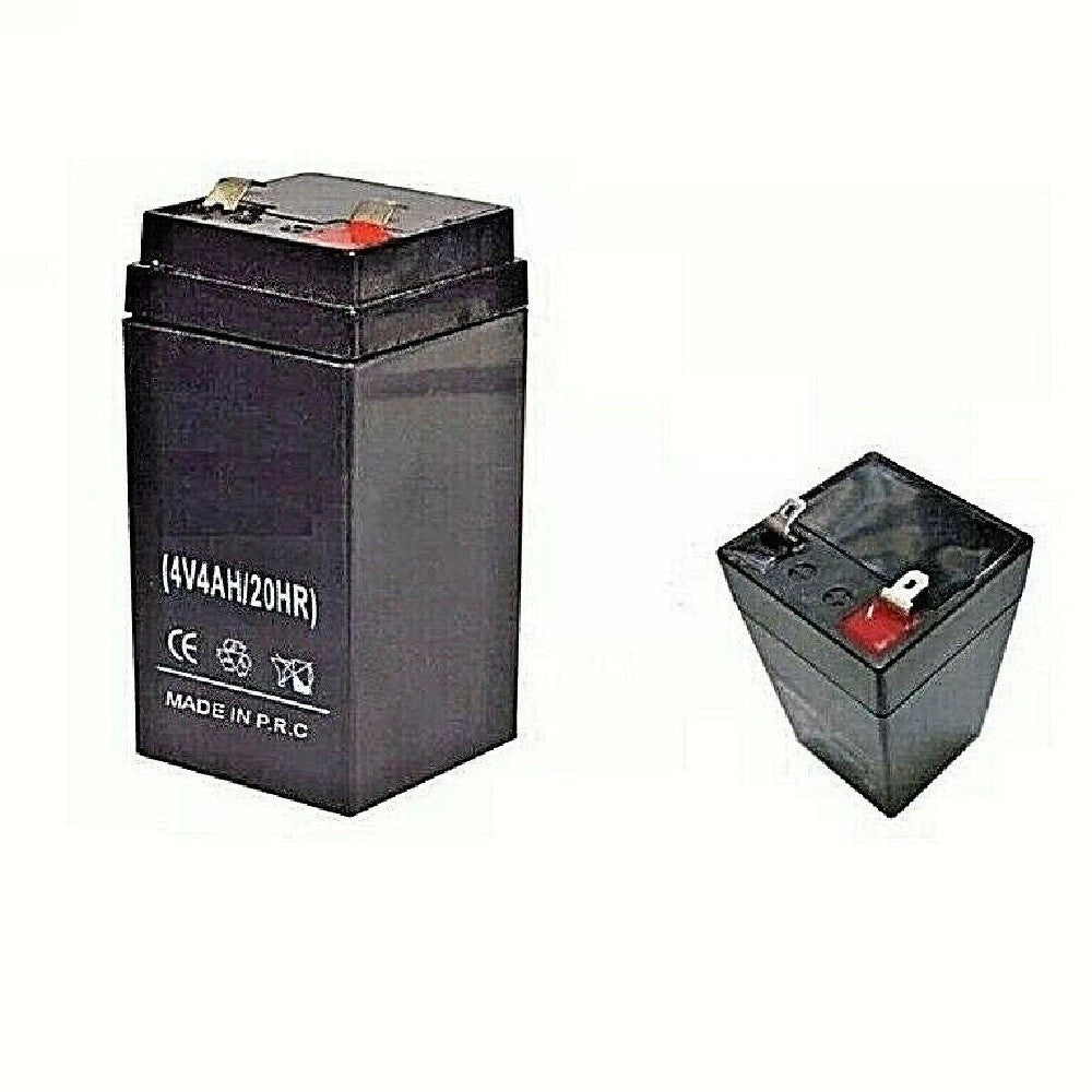 Trade Shop - Batteria Ermetica Tampone Ricaricabile 4v 4a Gruppo Continuità Giocattoli -