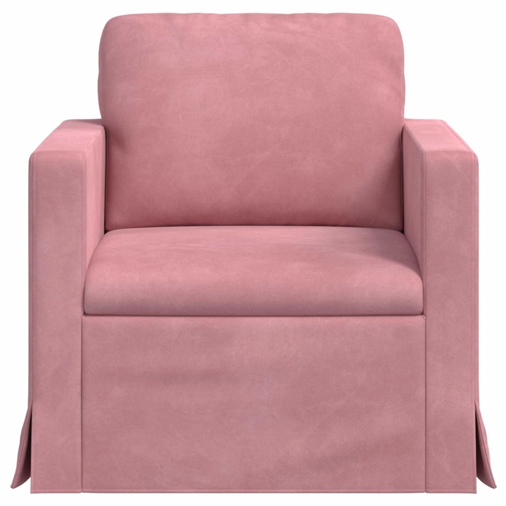 Divano | Divano da soggiorno | Sofa Rosa 78 x 78 x 80 cm Velluto