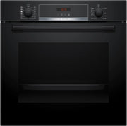 Bosch HQA574BB3 Serie 4 Forno da incasso Elettrico a Vapore Pirolitico 71 L Classe A+ 10 programmi automatici (60x60x60 cm) colore Nero