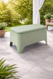 TAVOLINO CONTENITORE IN PLASTICA PETRA VERDE