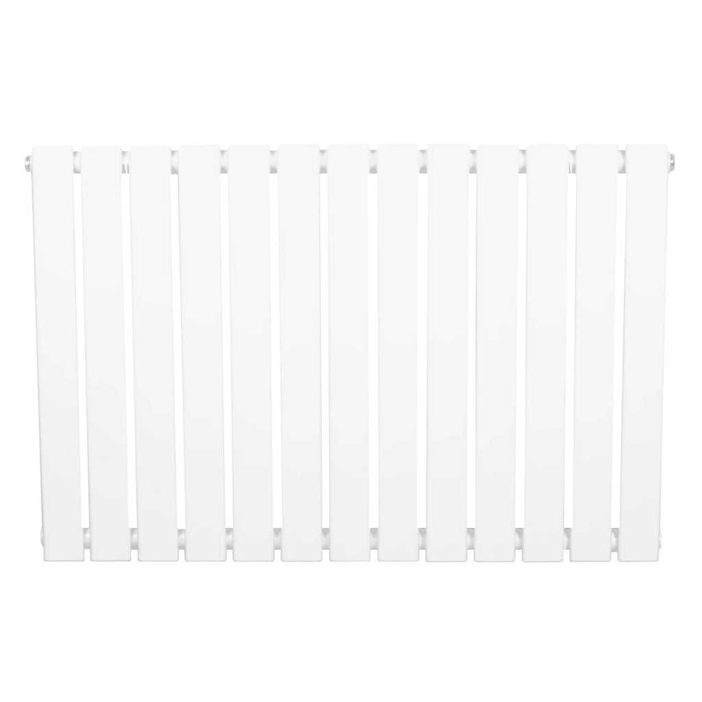 Radiatore Orizzontale Design Piatto Colonna Singola Bianco 600x910 mm