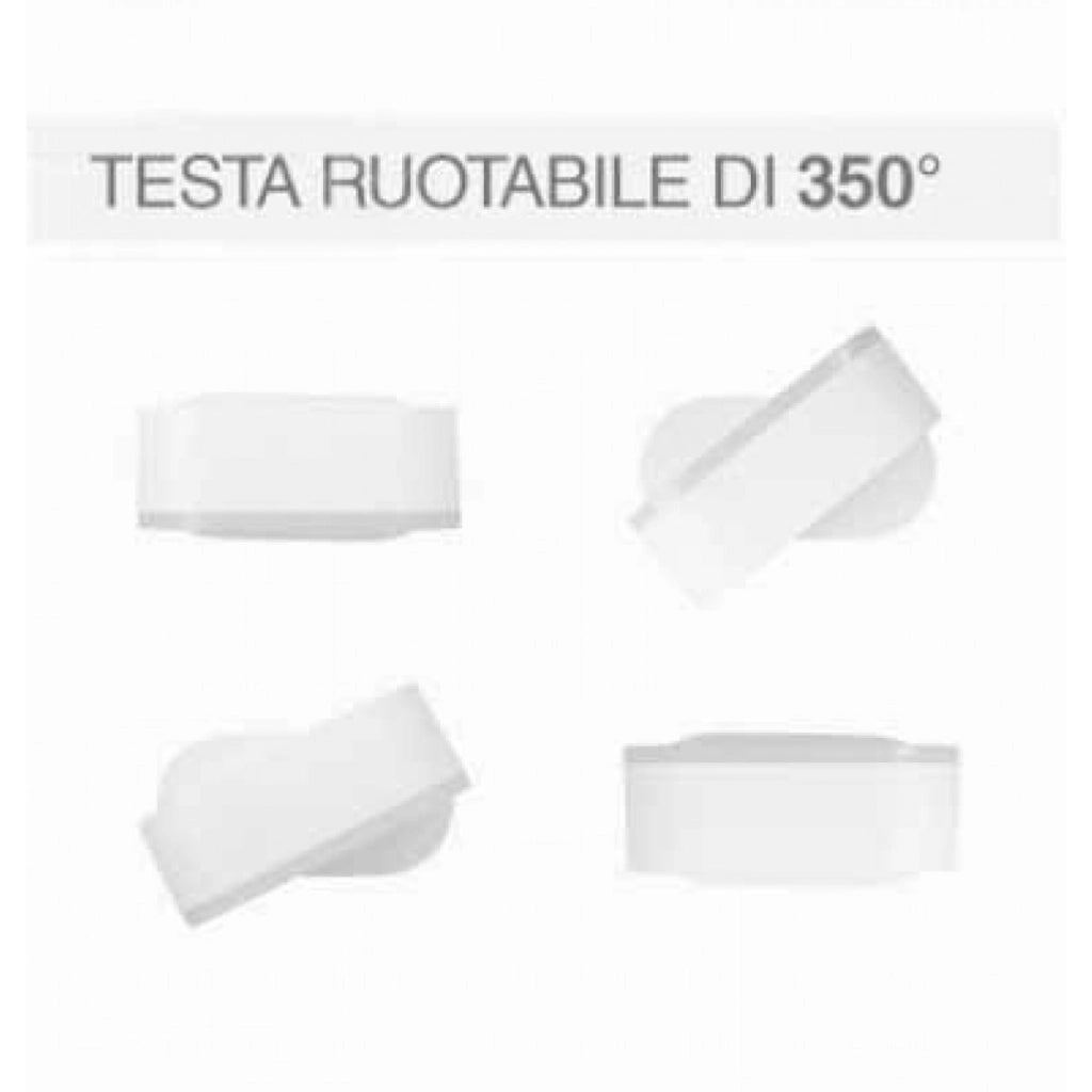 V-TAC VT-816 Lampada LED da Muro Ovale 6W Colore Bianco con Testa Ruotabile 4000K IP65 - SKU 8287
