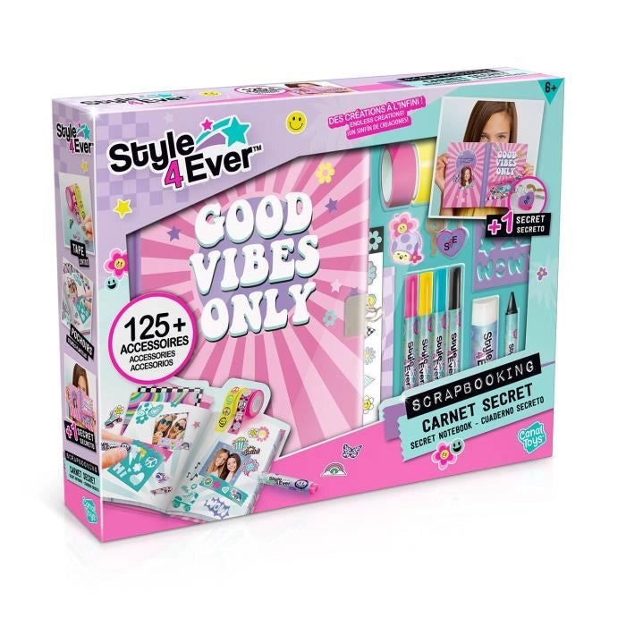 Canal Toys - Style For Ever - Taccuino segreto per scrapbooking - OFG 298