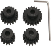 Set di Viti 4 pezzi - 14T/16T/18T/20T Rapporti di Riduzione - Acciaio - Compatibile con Arrma Senton/Kraton 6S - Facile da Installare - Alta Durata - Set di Rapporti di Riduzione