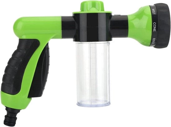 Spruzzatore per alta pressione per pulitore di auto - Pistola per lavaggio auto - Irrigazione a 6M (Verde)
