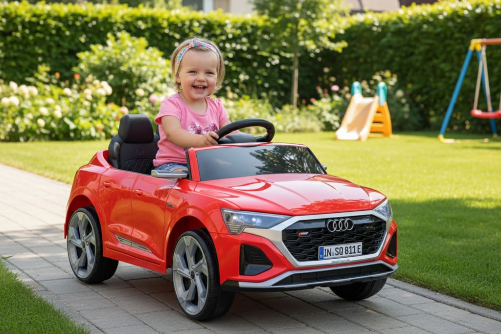 Macchina Elettrica per Bambini Licenza Ufficiale Audi SQ8 12V 4,5Ah Rosso