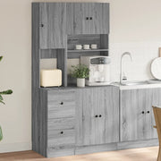 Mobile da Cucina Grigio Sonoma 95x50x180cm in Legno Multistrato 3276537
