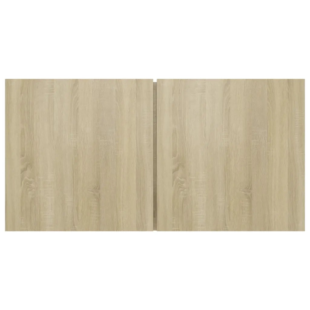 Mobili Porta TV Pensili 2pz Rovere Sonoma 60x30x30 cm 804518