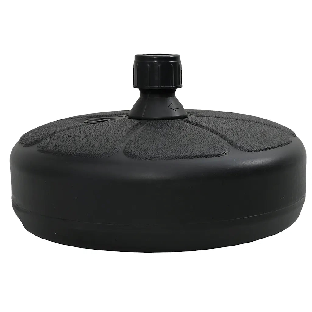 Base per Ombrellone Riempibile con Sabbia/Acqua 15L Nera CFW3828530